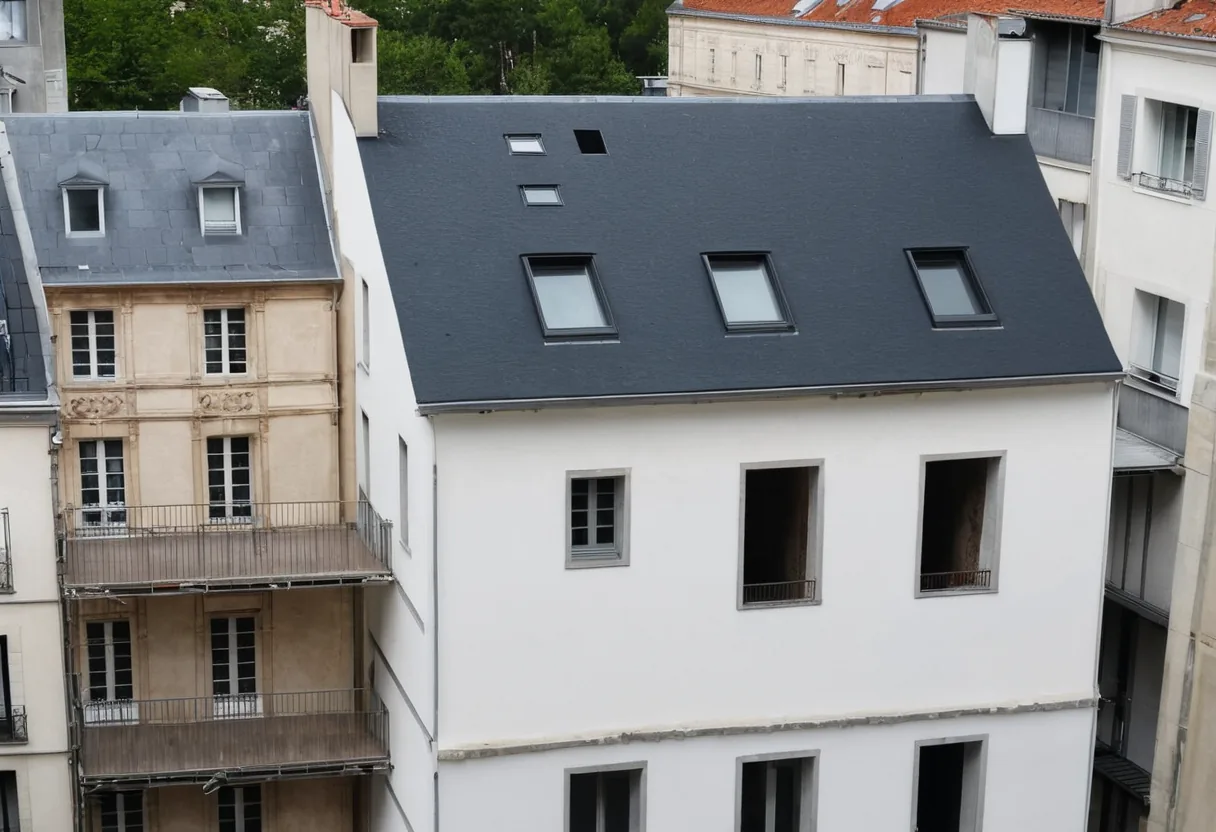 Surélévation de toiture